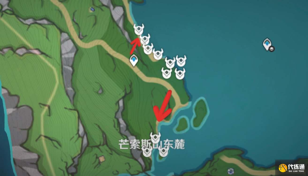 原神原海異種刷怪路線一覽 原海異種高效刷怪路線圖[多圖]圖片2