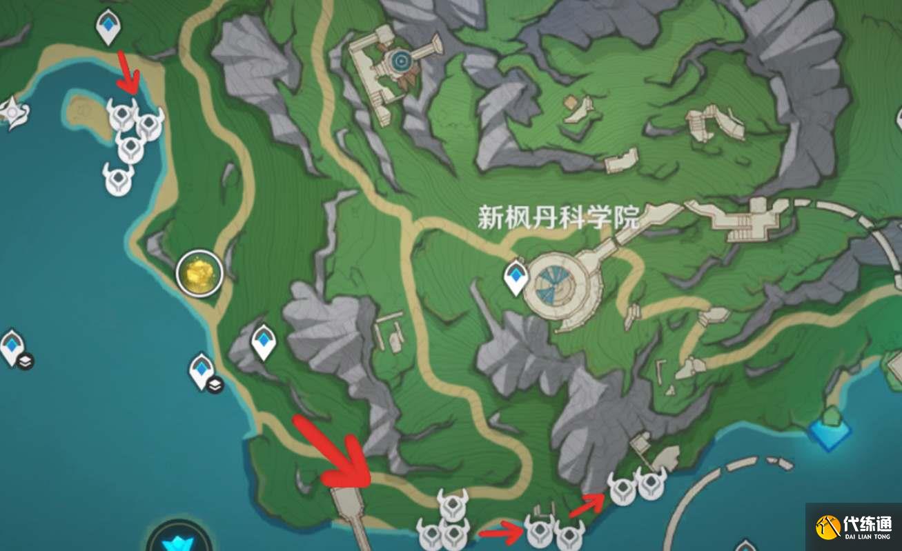 原神原海異種刷怪路線一覽 原海異種高效刷怪路線圖[多圖]圖片3