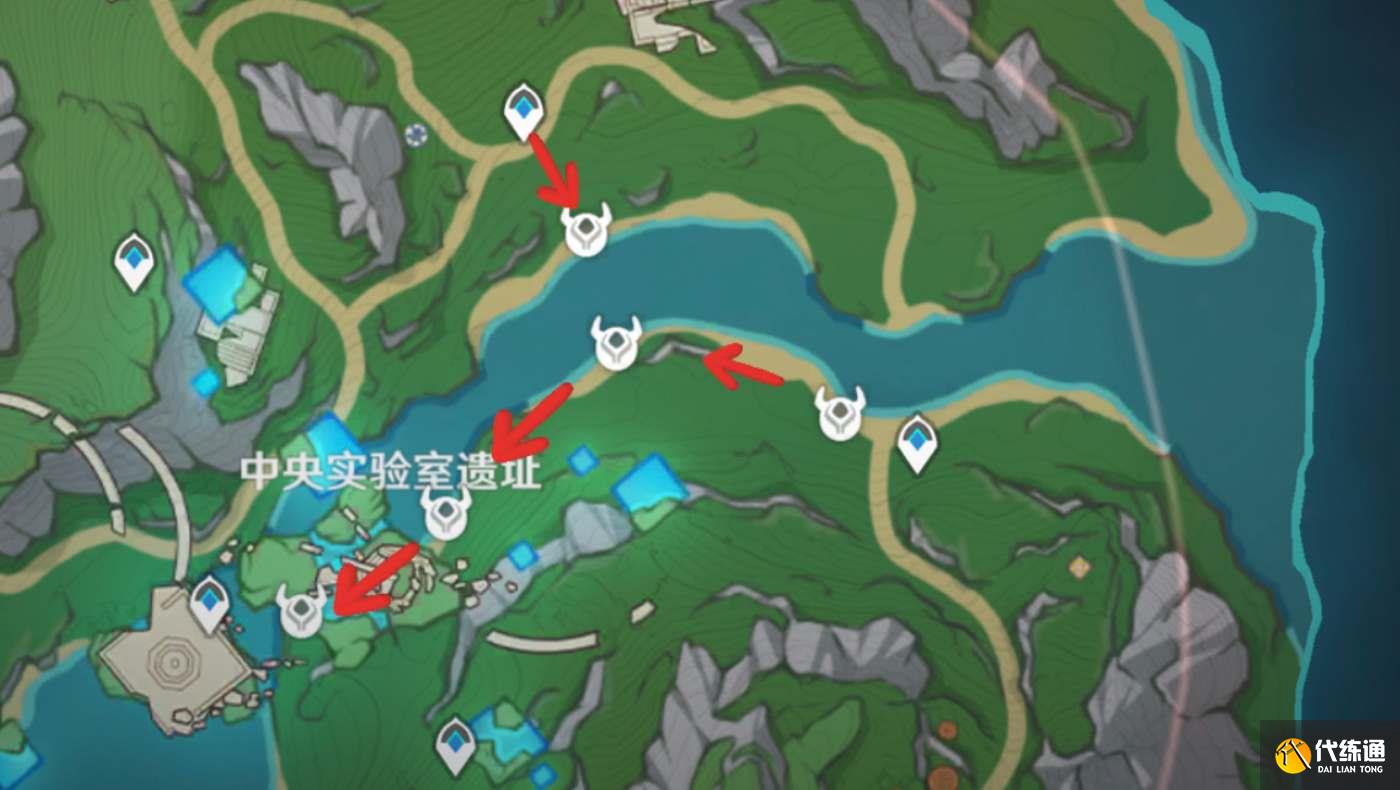 原神原海異種刷怪路線一覽 原海異種高效刷怪路線圖[多圖]圖片4
