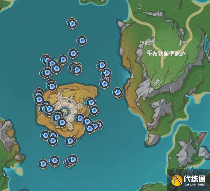 原神初露之源采集路線圖 初露之源位置大全