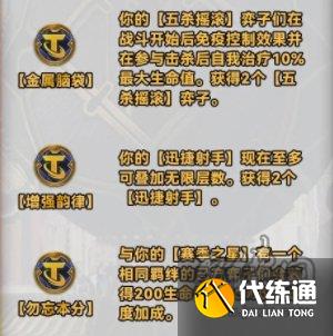 云顶之弈s10强化符文大全 云顶s10赛季全符文一览