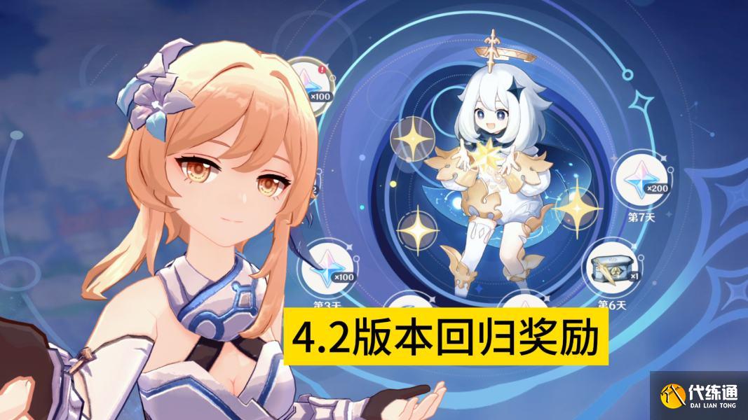 原神4.2回歸獎勵是什么圖八