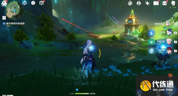 原神流星的投矛怎么過圖六