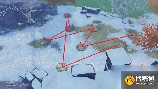 原神雪山踩踏機(jī)關(guān)順序 原神雪山壓感機(jī)關(guān)順序攻略分享