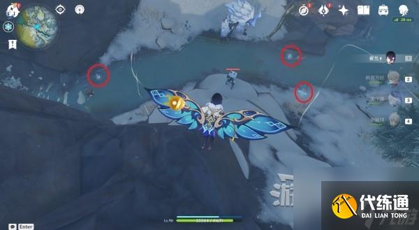 《原神》4.2圖形對抗實驗錄第三天拍照位置推薦 藍色野生生物在哪