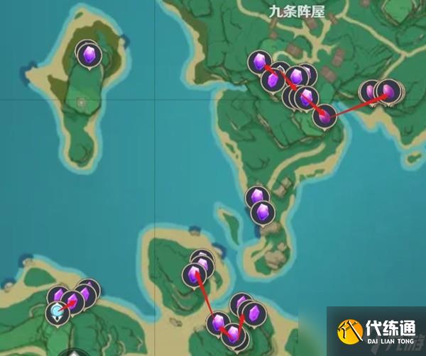 《原神》圖形對抗實驗錄第五天拍攝紫色物產(chǎn)攻略 紫色物產(chǎn)拍攝位置分享