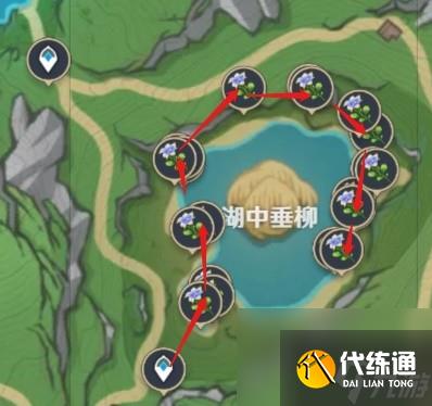 《原神》圖形對抗實驗錄第五天拍攝紫色物產(chǎn)攻略 紫色物產(chǎn)拍攝位置分享