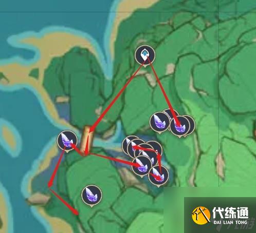 《原神》圖形對抗實驗錄第五天拍攝紫色物產(chǎn)攻略 紫色物產(chǎn)拍攝位置分享