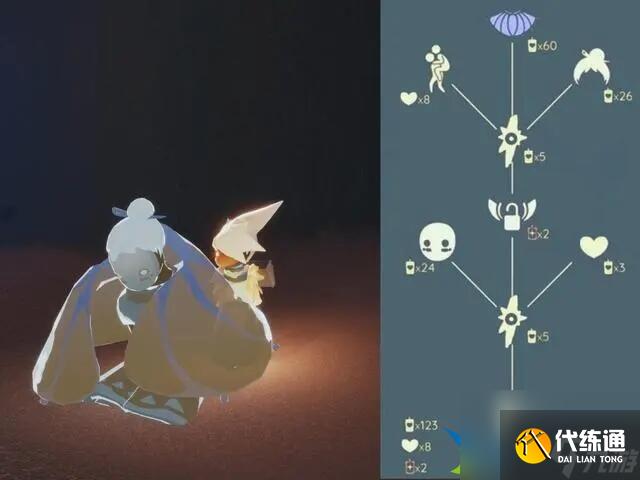 光遇二级背背先祖能兑换哪些物品2023 二级背背先祖兑换图分享