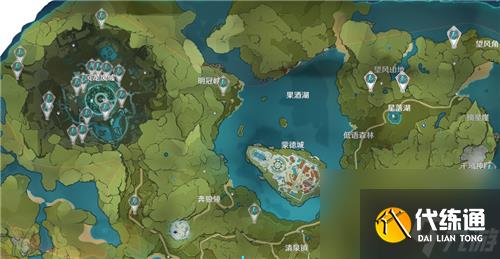 原神水晶塊哪里多分布位置