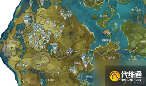 原神水晶塊哪里多分布位置