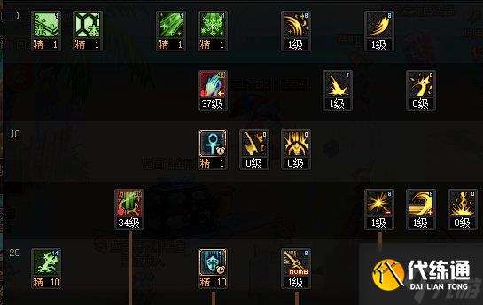 《DNF》神界版本光明骑士(女)职业技能加点分享