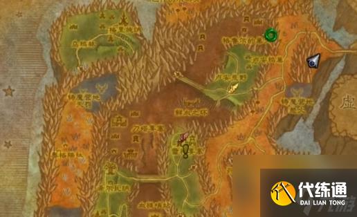 魔兽世界绿火任务碎片位置