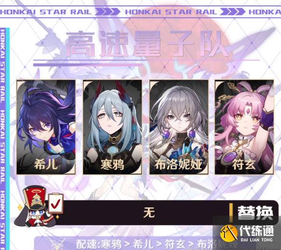 崩壞星穹鐵道寒鴉陣容推薦