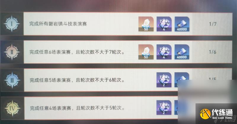 《崩壞星穹鐵道》攀巖鎮斗技表演賽第一天攻略分享