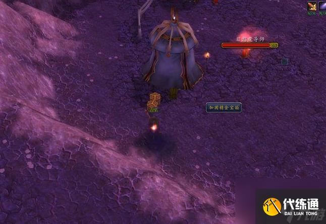 魔兽世界：TBC版本外域矿脉，有一种紫色矿，比60级黑莲花