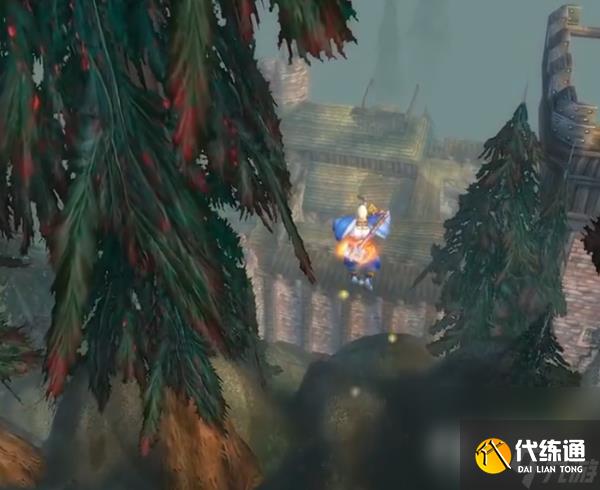 《魔兽世界》怀旧服Plus影牙城堡房顶到达方法