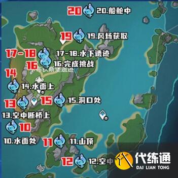 原神4.2水神瞳位置在哪圖三