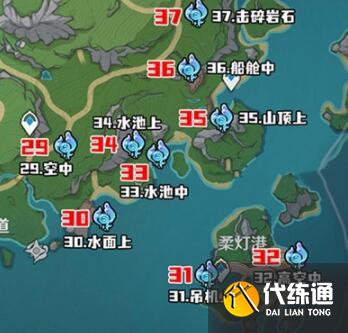 原神4.2水神瞳位置在哪圖五