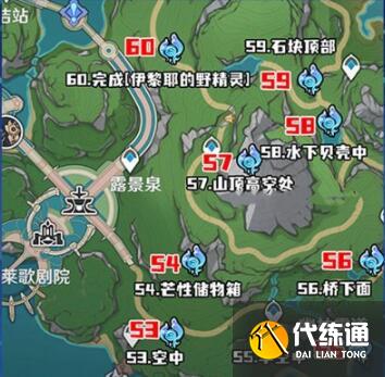 原神4.2水神瞳位置在哪圖七