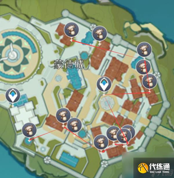 原神慕風(fēng)蘑菇采集位置