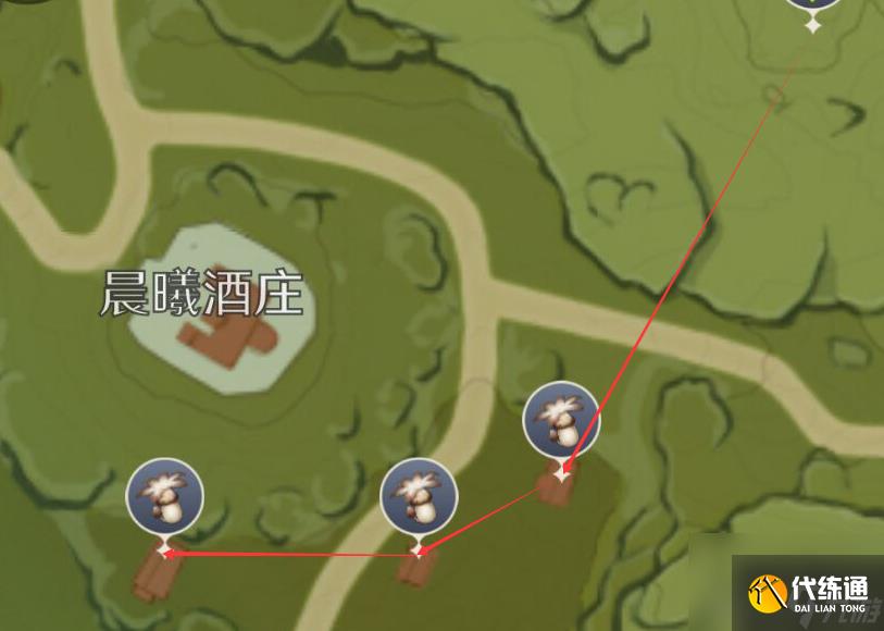 原神慕風(fēng)蘑菇采集位置