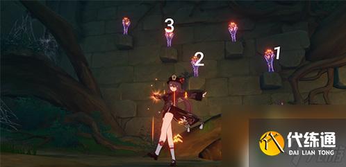 原神千来神祠六个火炬顺序 原神千来神祠火把顺序图解