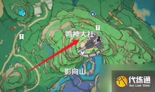 原神神樱树位置在哪 原神神樱在哪个地图