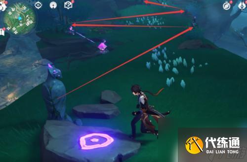 原神鹤观遗迹上层 原神2.2鹤观岛茂知祭场上方解谜攻略