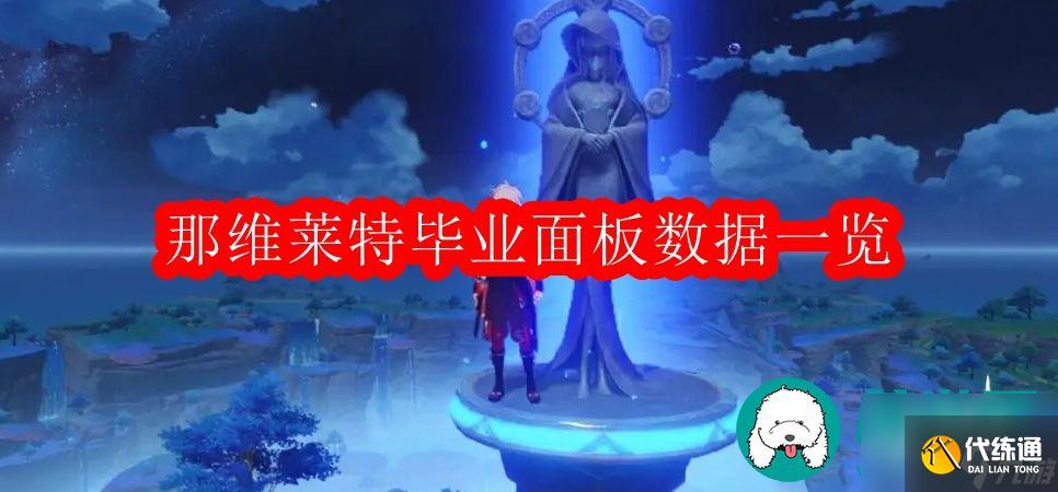 原神那维莱特毕业面板-原神那维莱特毕业面板数据一览