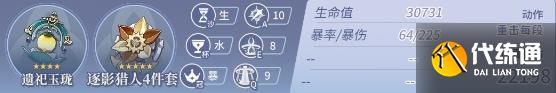 原神那维莱特毕业面板-原神那维莱特毕业面板数据一览