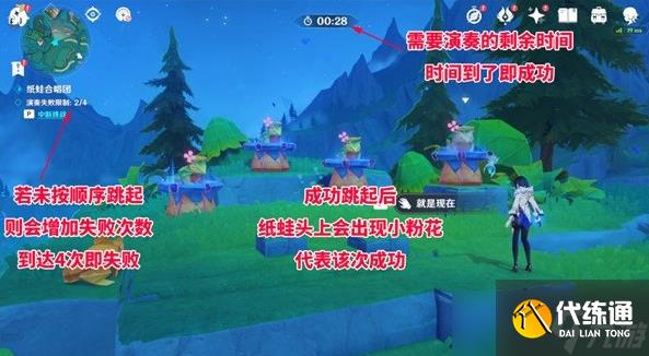 原神纸蛙合唱团解谜攻略