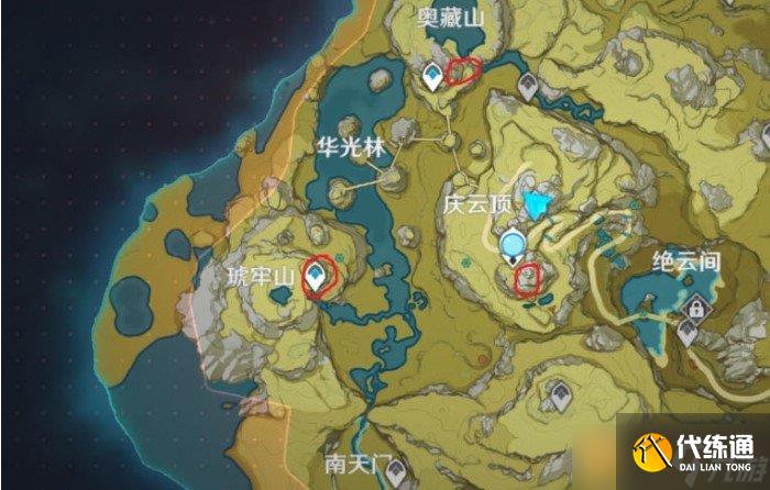 《原神》璃月最高点上去方法