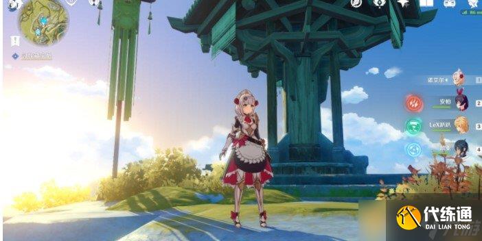 《原神》璃月最高点上去方法