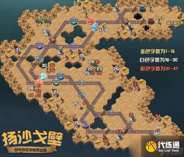 《剑与远征》扬沙戈壁打法路线攻略