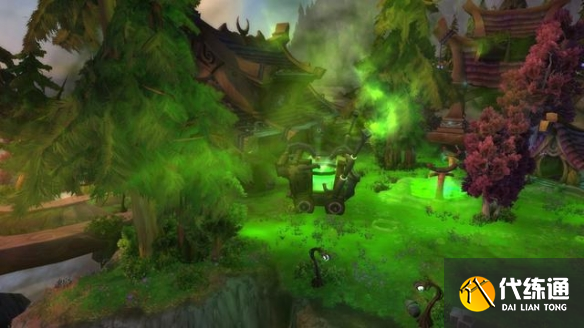 魔兽世界月光林地怎么过去