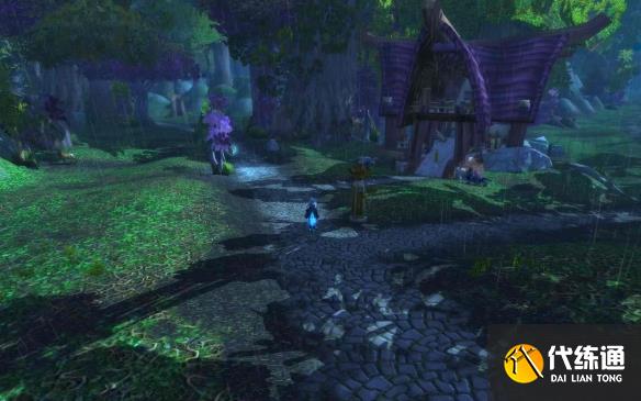 魔兽世界月光林地怎么过去