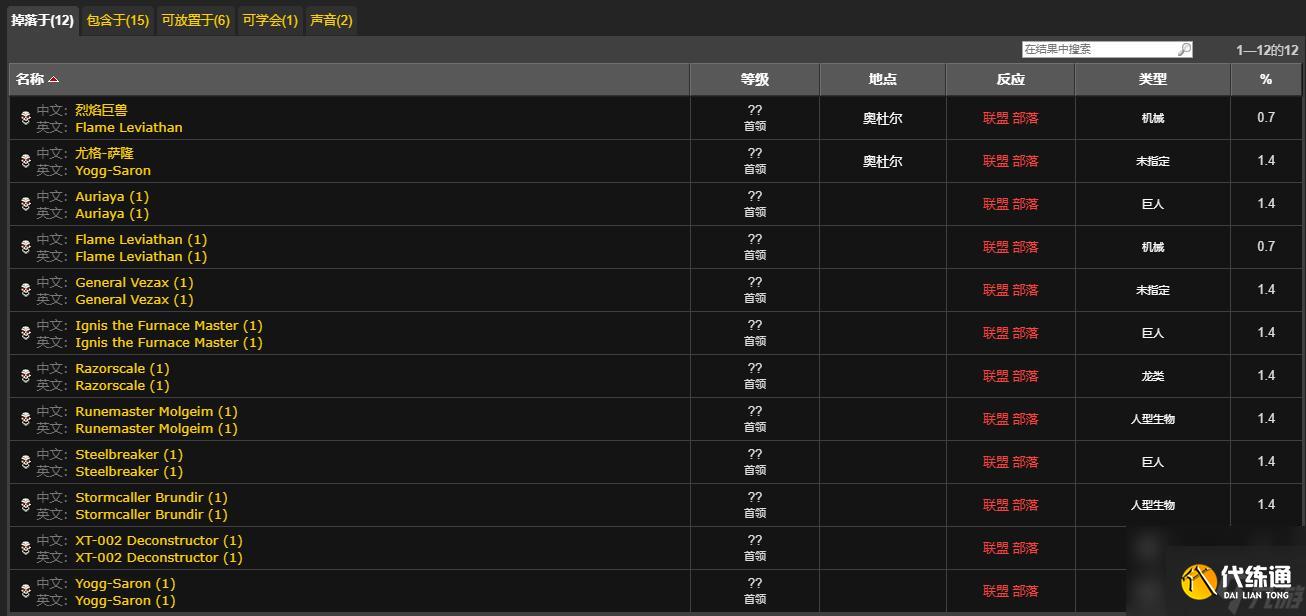 魔兽世界wlk附魔武器吸血掉落位置介绍