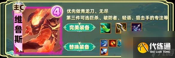 金铲铲之战S12换形炎魔阵容装备搭配