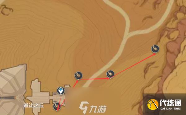 原神圣金虫在哪采集 圣金虫位置分布图