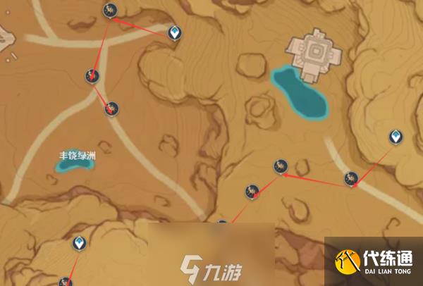 原神圣金虫在哪采集 圣金虫位置分布图