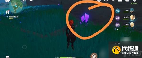 原神九条阵屋传送点雷神瞳怎么获得