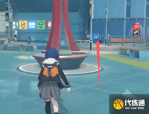 绝区零光映广场小卡格车位置