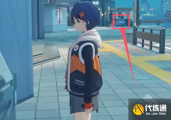 绝区零光映广场小卡格车位置