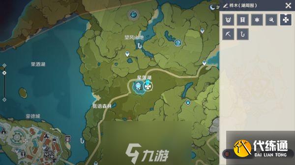 原神木材怎么获得 全木材位置分布图