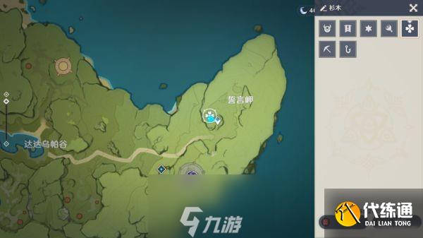 原神木材怎么获得 全木材位置分布图