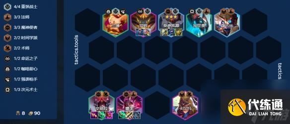 金铲铲之战S12重装辛德拉阵容