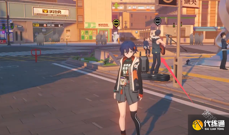 绝区零光映广场夜晚纪念币位置详情