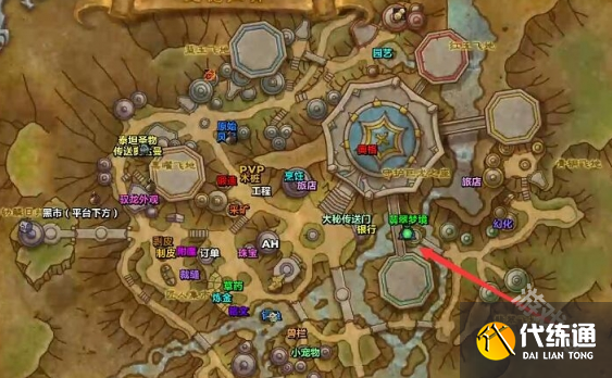 魔兽世界瓦德拉肯怎么去翡翠梦境