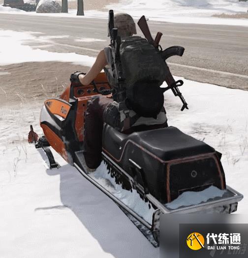 绝地求生新载具雪地摩托测评